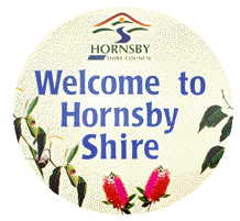 Welcome to Hornsby Shire (image from the old "unofficial" web site.
