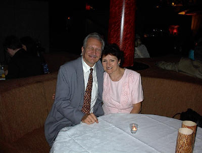 Larry & Colleen, Sydney Opera House Restaurant, 15th wedding anniversary (Click for larger picture)