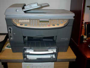 Tovegin's MFP - an HP 7140xi (Click for larger image.)